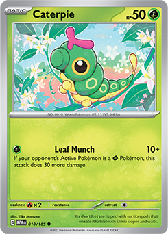 Caterpie 151 10/165