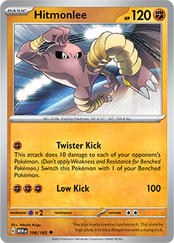 Hitmonlee 151 106/165