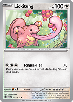 Lickitung 151 108/165
