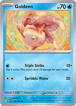 Goldeen 151 118/165