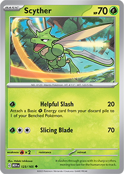 Scyther 151 123/165