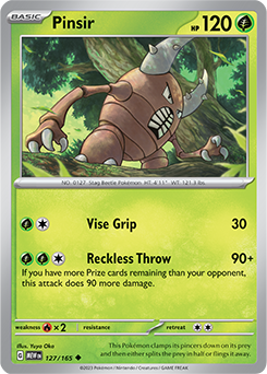 Pinsir 151 127/165