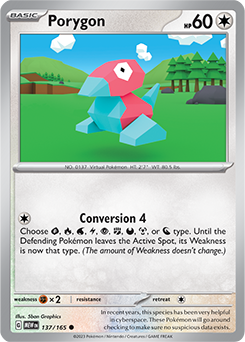 Porygon 151 137/165