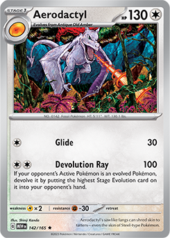 Aerodactyl 151 142/165