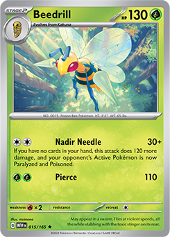 Beedrill 151 15/165