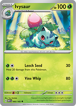Ivysaur 151 2/165