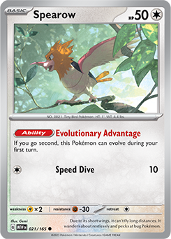 Spearow 151 21/165