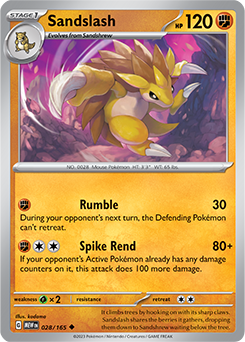 Sandslash 151 28/165