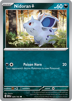 Nidoran♀ 151 29/165