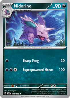 Nidorino 151 33/165