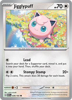 Jigglypuff 151 39/165