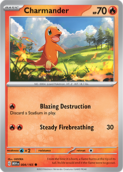 Charmander 151 4/165
