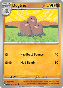 Dugtrio 151 51/165