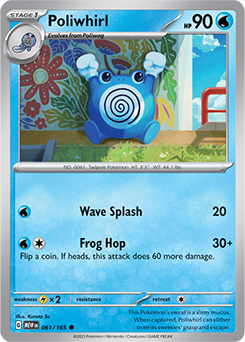 Poliwhirl 151 61/165
