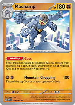 Machamp 151 68/165