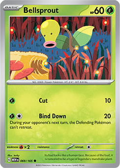 Bellsprout 151 69/165