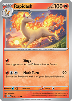 Rapidash 151 78/165