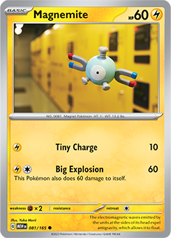 Magnemite 151 81/165