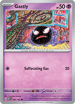Gastly 151 92/165