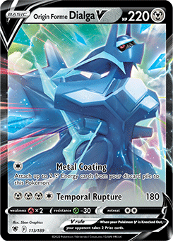 Origin Forme Dialga V Astral Radiance 113/189