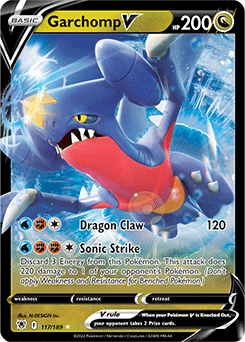 Garchomp V Astral Radiance 117/189
