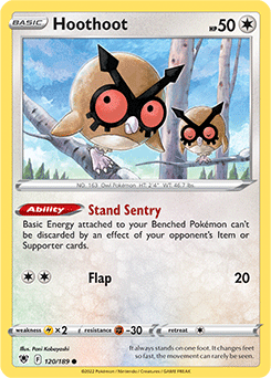 Hoothoot Astral Radiance 120/189