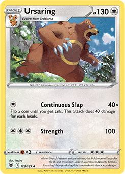 Ursaring Astral Radiance 123/189