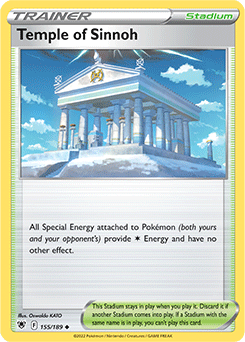 Temple of Sinnoh Astral Radiance 155/189