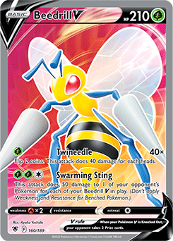 Beedrill V Astral Radiance 160/189