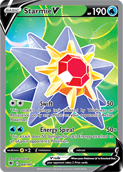 Starmie V Astral Radiance 166/189