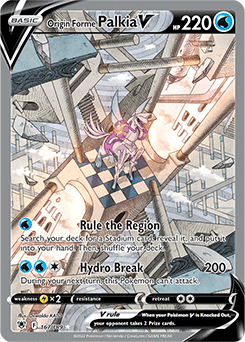 Origin Forme Palkia V Astral Radiance 167/189