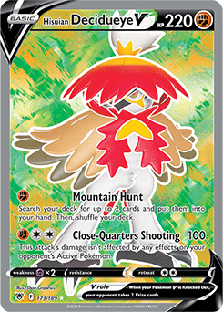 Hisuian Decidueye V Astral Radiance 173/189