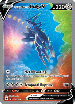 Origin Forme Dialga V Astral Radiance 177/189