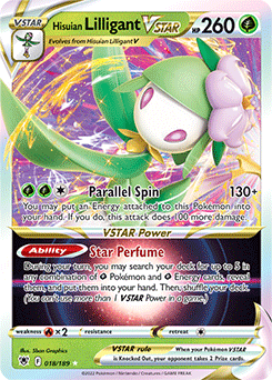 Hisuian Lilligant VSTAR Astral Radiance 18/189