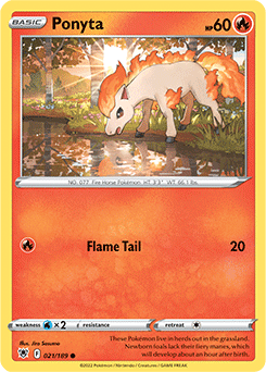 Ponyta Astral Radiance 21/189