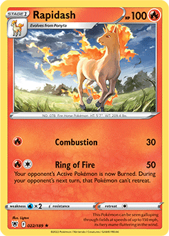Rapidash Astral Radiance 22/189
