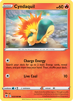 Cyndaquil Astral Radiance 23/189