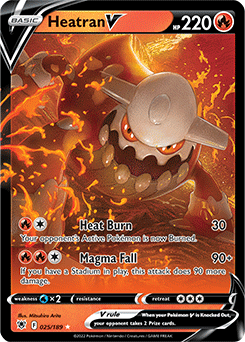 Heatran V Astral Radiance 25/189