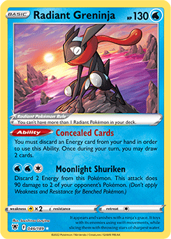 Radiant Greninja Astral Radiance 46/189