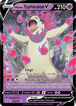 Hisuian Typhlosion V Astral Radiance 53/189