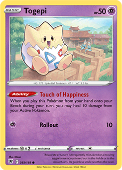 Togepi Astral Radiance 55/189