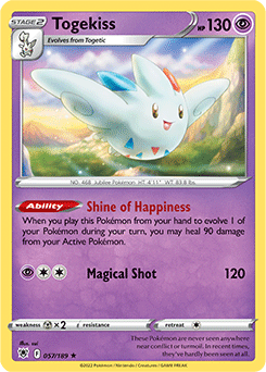 Togekiss Astral Radiance 57/189