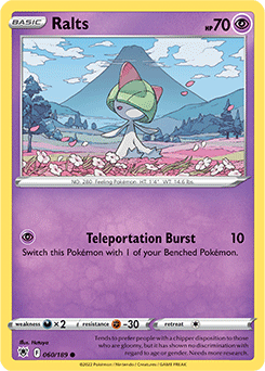 Ralts Astral Radiance 60/189