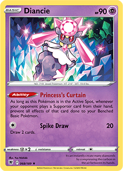 Diancie Astral Radiance 68/189