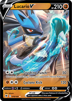 Lucario V Astral Radiance 78/189
