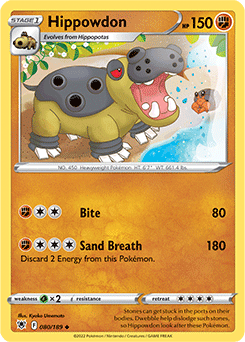 Hippowdon Astral Radiance 80/189