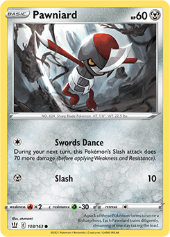 Pawniard Battle Styles 103/163