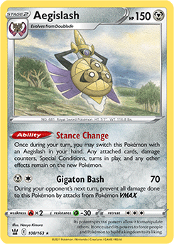 Aegislash Battle Styles 108/163