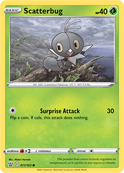Scatterbug Battle Styles 011/163