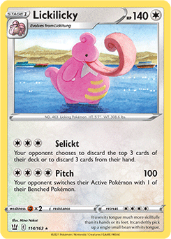 Lickilicky Battle Styles 114/163